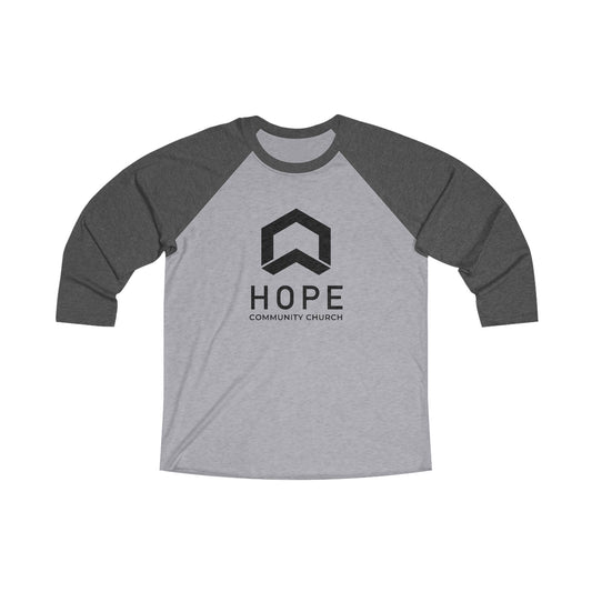 Unisex Tri-Blend 3\4 Raglan Tee